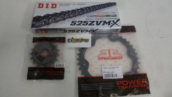 Kettensatz Jt-Sprockets 17x41 Kettenrad Ritzel passt an Suzuki DL1000 V-Strom