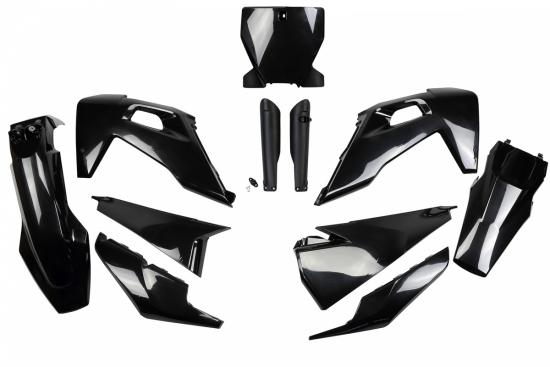 Verkleidungssatz Plastiksatz plastic kit fork passt an Husqvarna Tc 250 19-22 sw