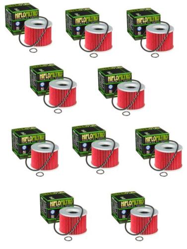 10x Hiflo HF401 lfilter oilfilter passt an Benelli Gts passt an Honda Cb El Fz