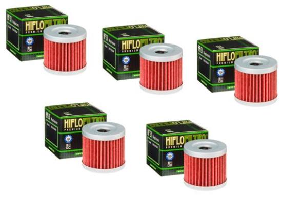 5x Hiflo HF131 lfilter oilfilter passt an Hyosung passt an Kreidler Dice Xtc An
