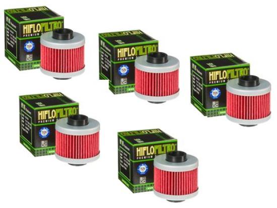 5x Hiflo HF185 lfilter oilfilter passt an Aprilia passt an Bmw passt an Peugeot