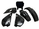 Verkleidungssatz Plastiksatz plastic kit passt an Kawasaki Kx 80 91-97 sw