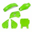 Verkleidungssatz Plastiksatz plastic kit passt an Kawasaki Kx 80 91-97 gr�n