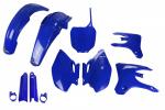 Verkleidungssatz Plastiksatz plastic kit fork passt an Yamaha Yzf 250 03-04 blau