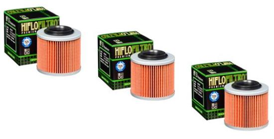 3x Hiflo HF151 lfilter oilfilter passt an Bmw F G 650 passt an Aprilia Gs Tr Sx