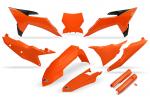 Verkleidungssatz Plastiksatz plastic kit fork passt an Ktm Sx 250 300 2025 or-sw