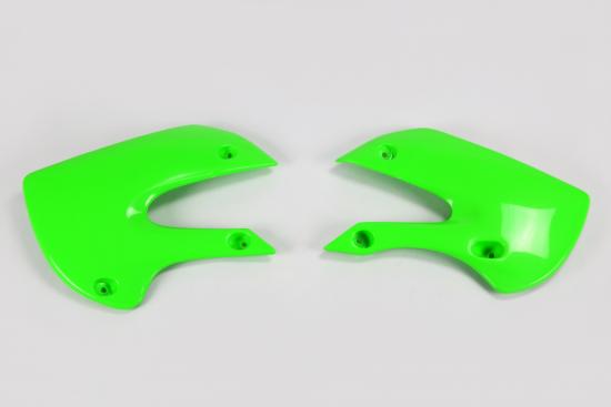 Khlerverkleidung Tankspoiler radiator scoops passt an Kawasaki Kx 65 01-23 grn