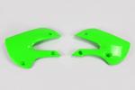 Khlerverkleidung Tankspoiler radiator scoops passt an Kawasaki Kx 65 01-23 grn