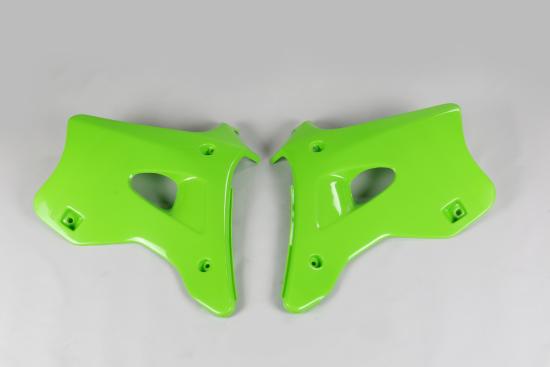 Tankverkleidung Khlerabdeckung radiator scoops passt an Kawasaki Kx 125 94-98 gr