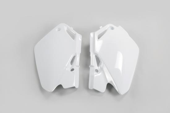 Seitenverkleidung Heckverkleidung side panels passt an Honda Cr 85 03-07 wei