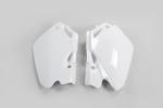 Seitenverkleidung Heckverkleidung side panels passt an Honda Cr 85 03-07 wei