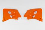 Tankverkleidung Khlerspoiler radiator scoops passt an Ktm 60 65 97-01 orange