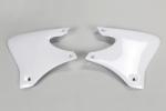 Tankverkleidung Khlerspoiler radiator scoops passt an Yamaha Wrf 250 01-02 wei
