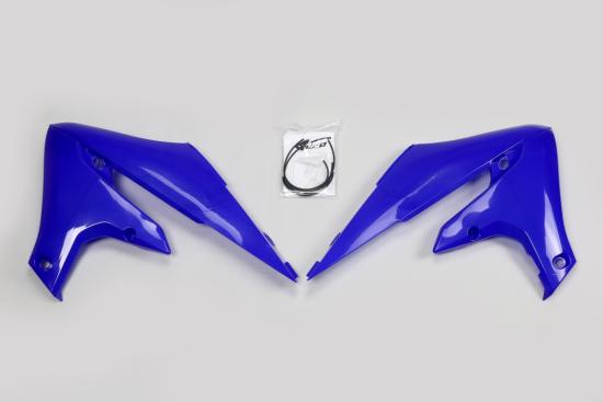 Tankverkleidung Khlerspoiler radiator scoops passt an Yamaha Yzf 250 19-23 blau