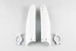 Gabelschutz Gabelprotektoren fork guards passt an Suzuki Rm 125 250 99-03 wei