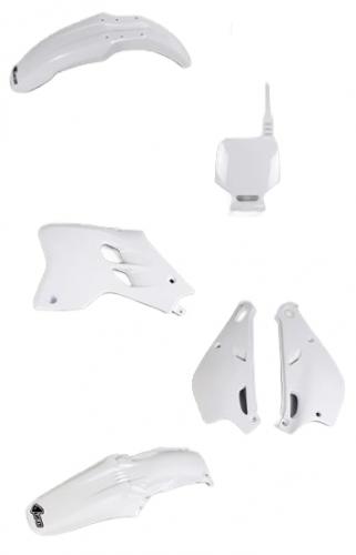 Verkleidungssatz Plastiksatz plastic kit passt an Yamaha Yz 80 93-01 wei