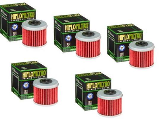5x Hiflo HF116 lfilter oilfilter passt an Hm-Moto passt an Honda Crf Tc Te Ace