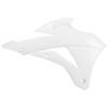 Khlerverkleidung Tankspoiler radiator scoops passt an Kawasaki Kx 85 14-21 wei