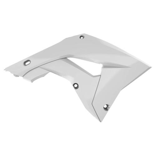 Khlerverkleidung Tankspoiler radiator scoops passt an Honda Cr 125 R 02-07 wei