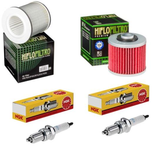 Wartungssatz lftilterset Zndkerze spark splug passt an Yamaha TDM 850 VD 4Tx 4Cm