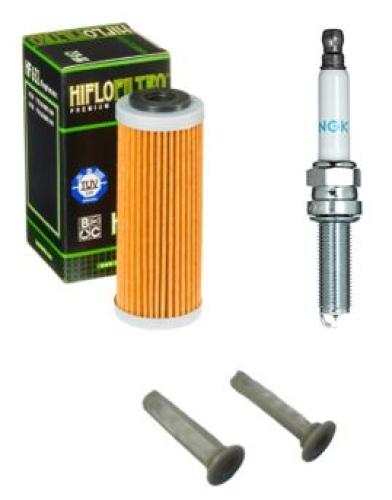 Wartungssatz lftilterset Zndkerze spark splug passt anKtm Sx-f Exc  250 350 450 500