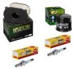 Wartungssatz �lfilterset Z�ndkerzen spark splug passt an Suzuki Sv 650 Su 99-02