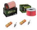 Wartungssatz �lfilterset Z�ndkerze spark splug passt an Honda Cx 500 C E 77-86