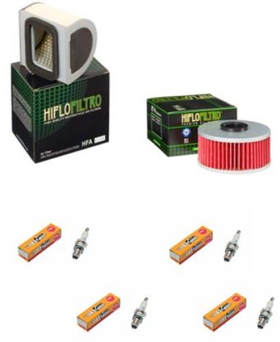 Wartungssatz �lfilterset Z�ndkerzen spark splug passt an Yamaha Xj 550 81-84