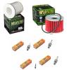 Wartungssatz �lfilterset Z�ndkerze spark splug passt an Yamaha Fz 750 85-94
