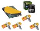 Wartungssatz lftilterset Zndkerzen spark splug passt an Kawasaki Zx-6R 95-97