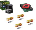 Wartungssatz lftilterset Zndkerzen spark splug passt an Honda Ntv 650 88-97