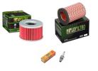 Wartungssatz �lfilterset Z�ndkerzen spark splug passt an Honda Gl 500 D 82-83
