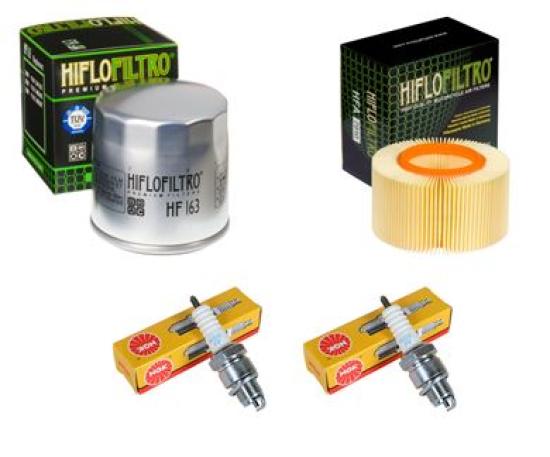 Wartungssatz �lfilterset Z�ndkerzen spark splug passt an Bmw R 1100 Gs 93-99