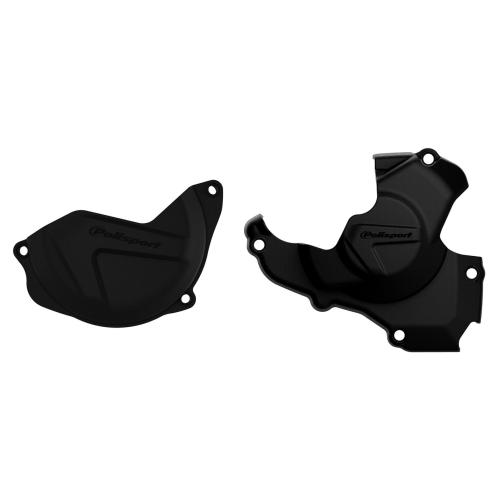 Zndungsdeckelschutz Kupplungsdeckelschutz passt an Honda Crf 450 R 10-16 sw