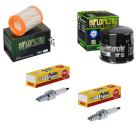 Wartungssatz �lfilterset Z�ndkerzen spark passt an Ducati Scrambler 800 15-20