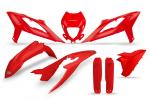 Verkleidungssatz Plastiksatz plastic kit fork passt an Beta Rr 250 450 23-24 rot