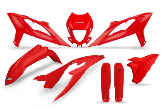 Verkleidungssatz Plastiksatz plastic kit passt an Beta Rr 250 300 450 2023 rot