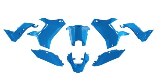 Verkleidungssatz Plastiksatz plastic kit passt an Yamaha Tenere 700 19-24 blau