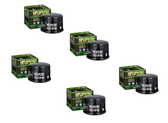 5x Hiflo HF985 lfilter oilfilter passt an Yamaha Xp 500 01-11 passt an Kymco  