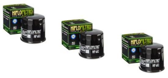 3x Hiflo HF682 lfilter oilfilter passt an Triton Reactor 450 R 08-16 Te G 520 F