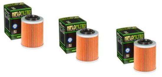 3x Hiflo HF152 lfilter oilfilter passt an Aprilia Rsv 1000 R 04-09 Outlander 