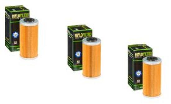 3x Hiflo HF611 lfilter oilfilter passt an Bmw G 450 X 08-11 passt an Husqvarna