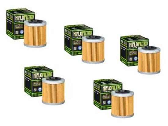 5x Hiflo HF182 lfilter oilfilter passt an Aprilia Rxv 550 08-13 Sxv Beverly 350