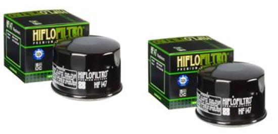 2x Hiflo HF147 lfilter oilfilter passt an Yamaha Fzs 600 98-03 Xp passt an Sym