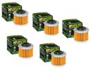 5x Hiflo HF186 lfilter oilfilter passt an Aprilia Scarabeo 125 09-12 Scarabeo