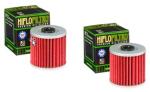 2x Hiflo HF123 lfilter oilfilter passt an Kawasaki Kef 300 01-03 Kfx Kl Klf Klx