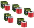 5x Hiflo HF123 lfilter oilfilter passt an Kawasaki Kef 300 01-03 Kfx Kl Klf Klx