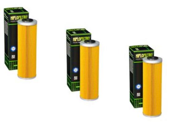 3x Hiflo HF650 lfilter oilfilter passt an GasGas Rx 450 23-24 passt an Ktm Duke