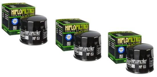3x Hiflo HF153 lfilter oilfilter passt an Bimoto Db 10 1100 12-15 Alazzurra 350