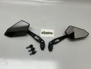 Spiegelpaar Gelenkspiegel mit Gelenk E-Zeichen mirror pair Motorrad Enduro Moped